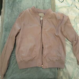 Pink Hei Hei bomber jacket size M